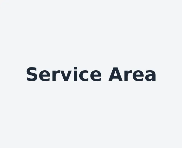 Map of the English Air Inc service area around Orlando, Florida